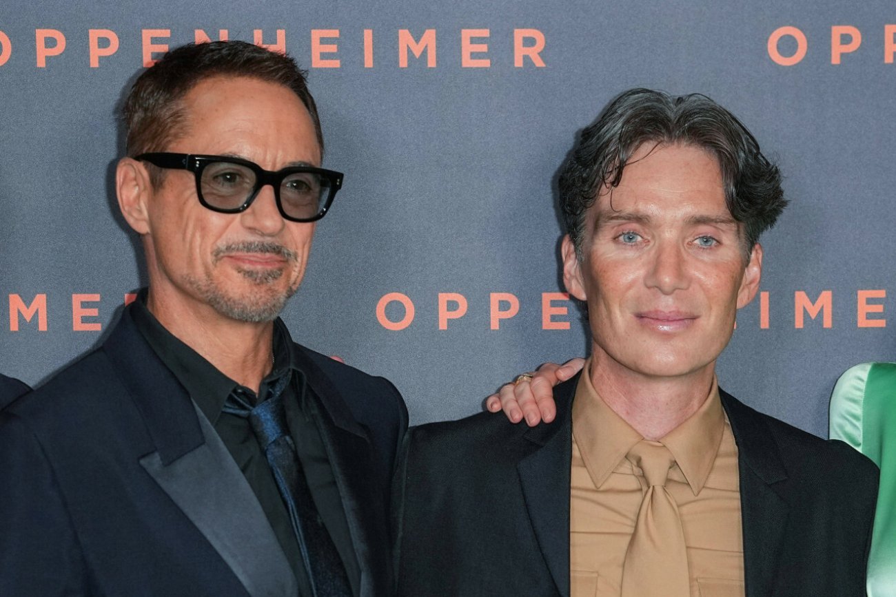 Robert Downey Jr. chwali poświęcenie Cilliana Murphy'ego w "Oppenheimerze".