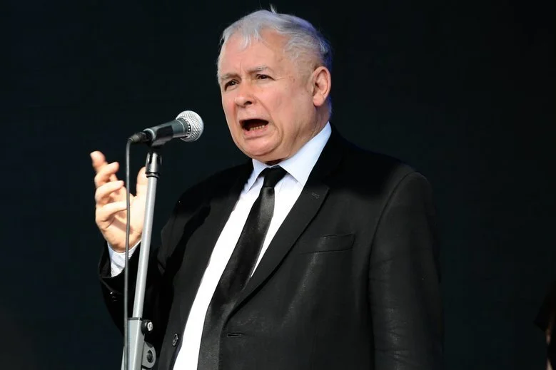 Prezes PiS Jarosław Kaczyński ma powody do zadowolenia