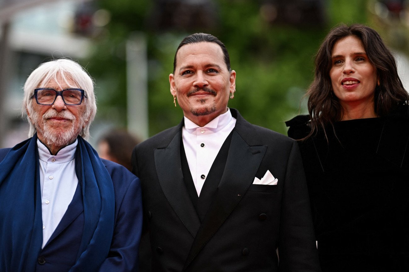 Johnny Depp w Cannes.