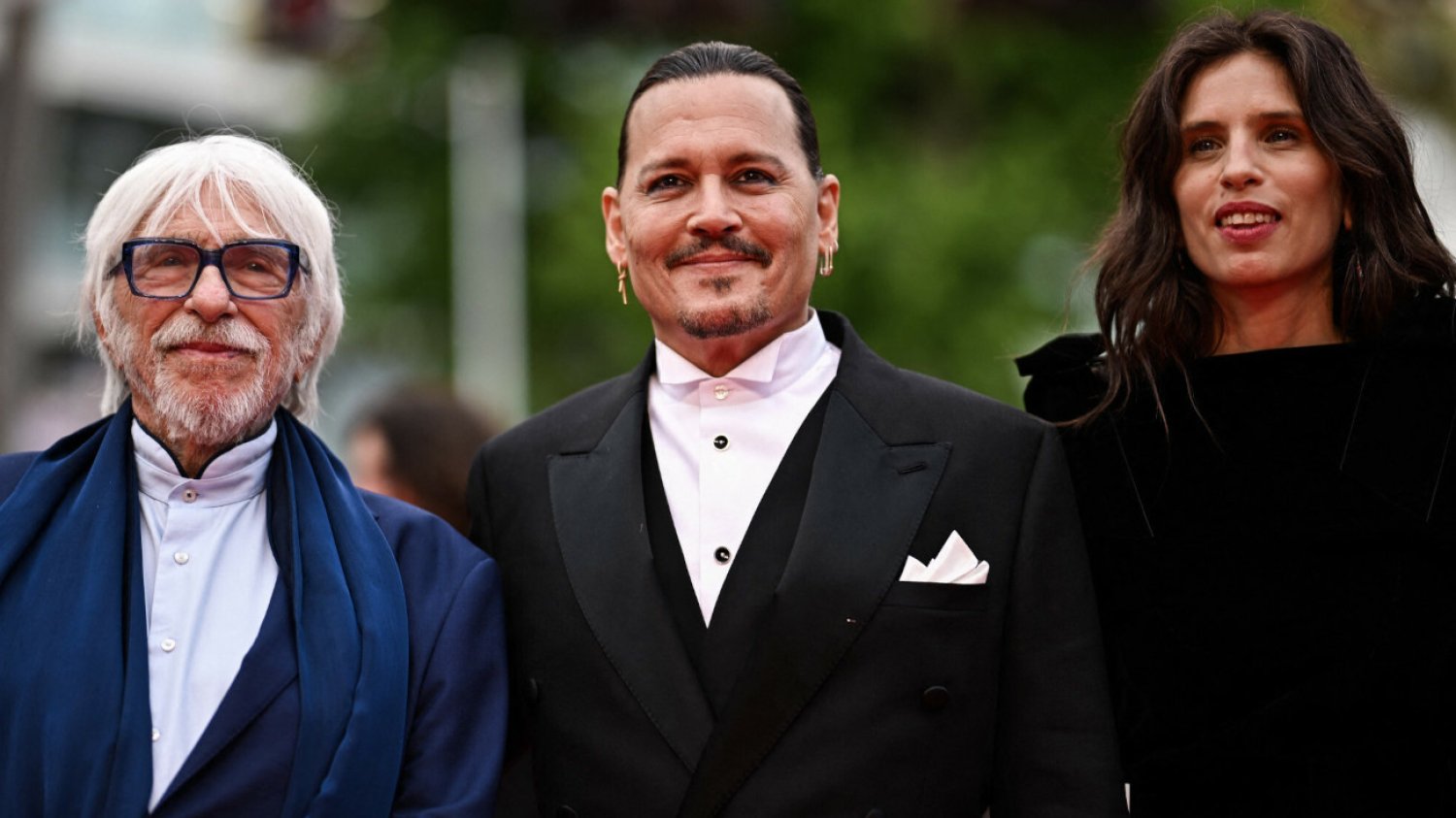 Johnny Depp w Cannes.