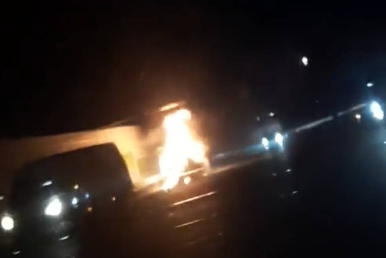 W wypadku na autostradzie A1 zderzyły się auta marki kia i bmw.