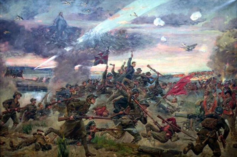 Matka Boska tylko na obrazie Kossaka i w opowieściach miała wpływ na nasze zwycięstwo. Wygraną dał nam Piłsudski