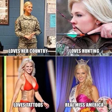 Mem poświęcony Miss Kansas, Theresie Vail