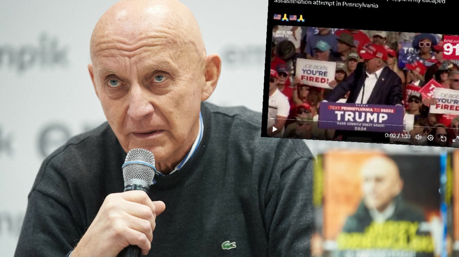 "Wiedział, że może dostać kolejną kulkę". Dziewulski pokazał, jak Trump wykorzystał okazję.