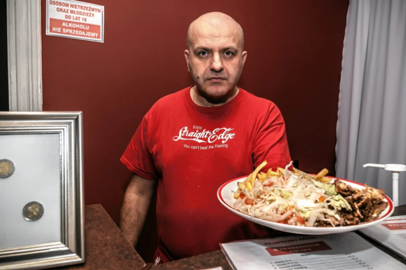 Jerzy Andrzejewski - właściciel sieci barów  "Prawdziwy Kebab u Prawdziwego Polaka".