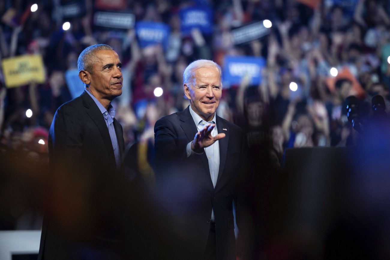 Ostatnie dni przed wyborami do Kongresu. Prezydent Joe Biden wystąpił z byłym prezydentem Barackiem Obamą.