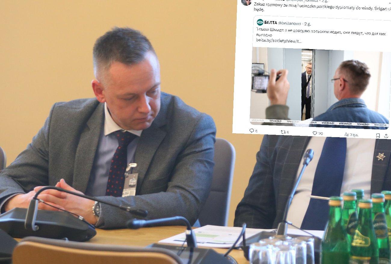 Incydent z udziałem Tomasza Szmydta w polskiej ambasadzie. MSZ reaguje.