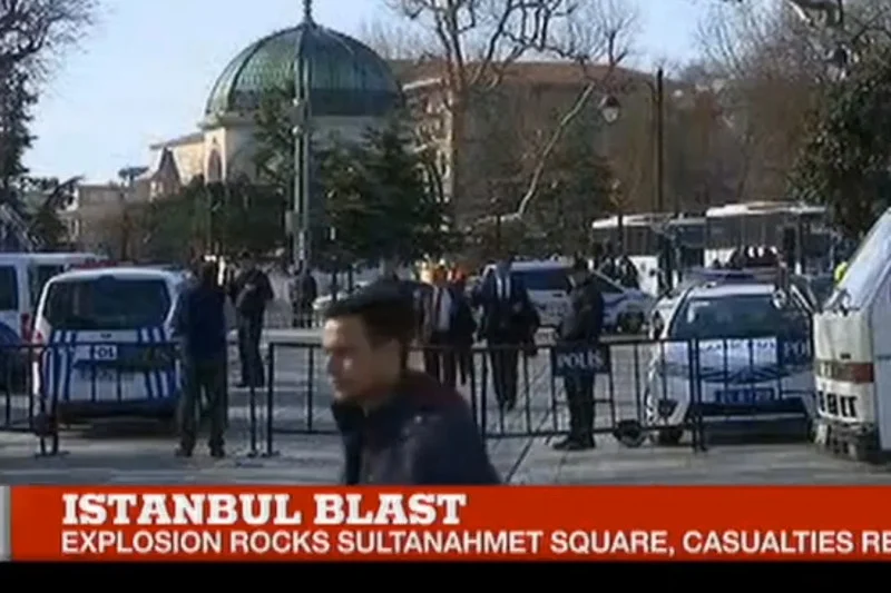 Zamach w Stambule.