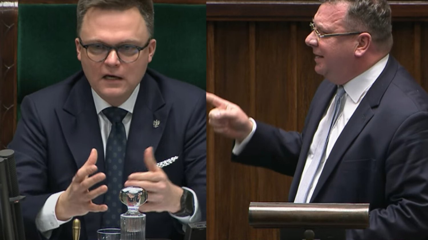 Awantura w Sejmie. Chodzi o Kamińskiego i Wąsika