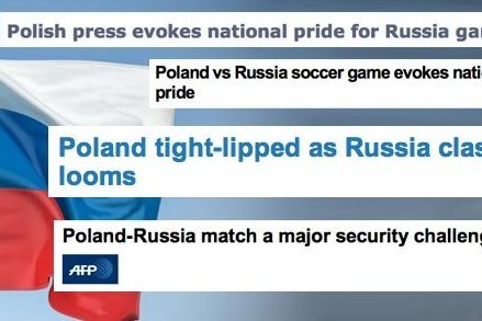 Zagraniczne media zauważają nie tylko sportowy wymiar meczu.