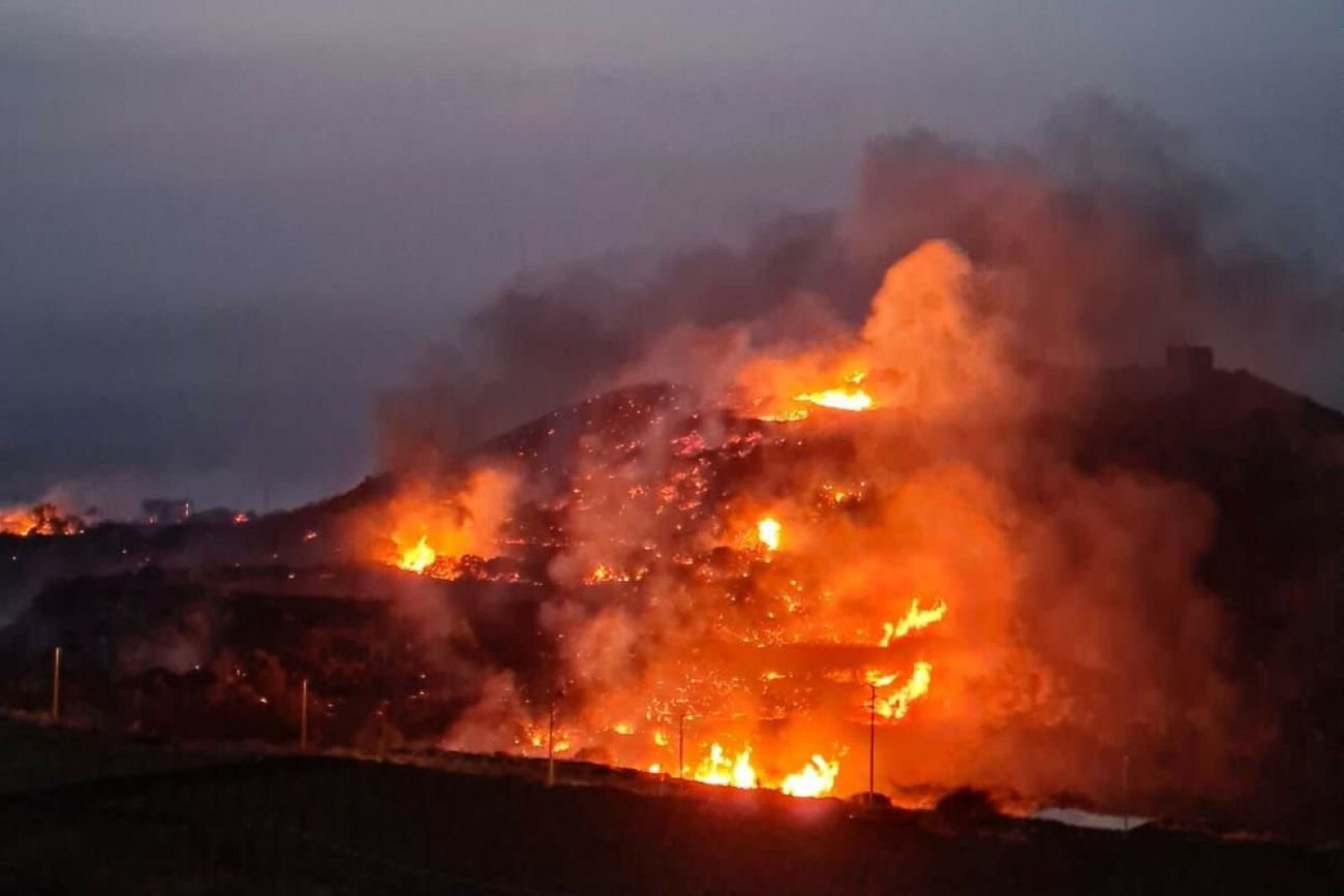 Pożar w okolicach popularnego kurortu w Czarnogórze.