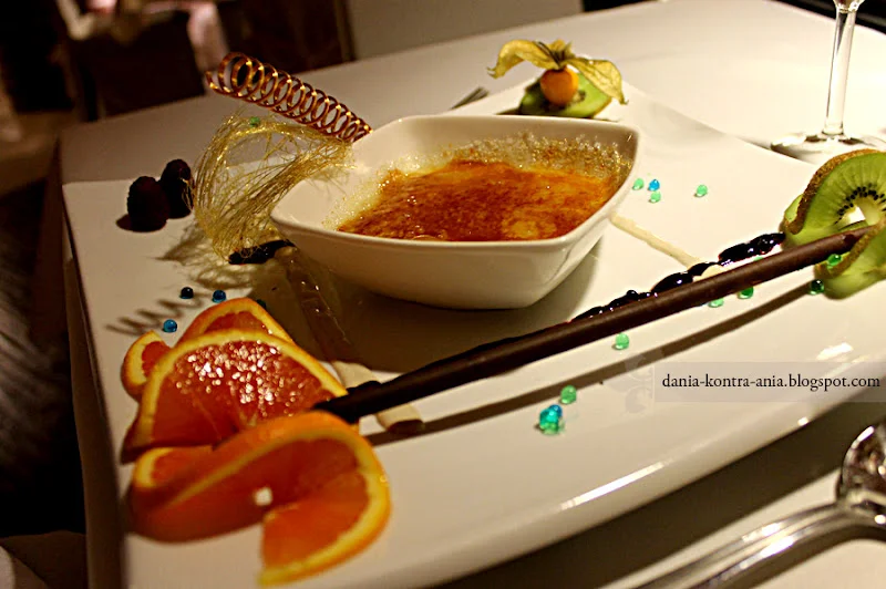 A tak wyglądał wspomniany Creme Brulee