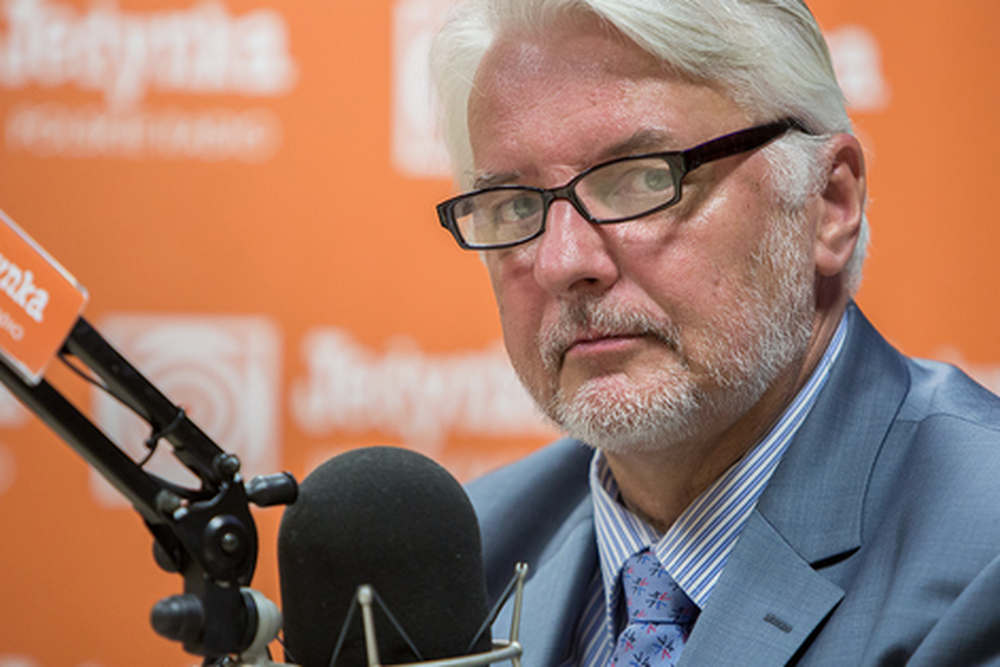 Witold Waszczykowski był gościem "Jedynki". Szef MZS mówił m.in o stosunkach polsko-francuskich.