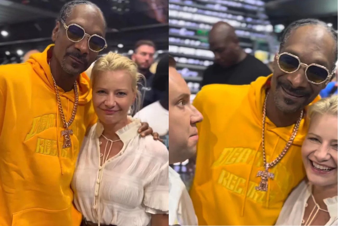 Snopp Dogg i Małgorzata Kożuchowska