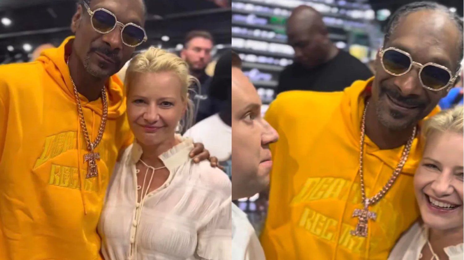 Snopp Dogg i Małgorzata Kożuchowska