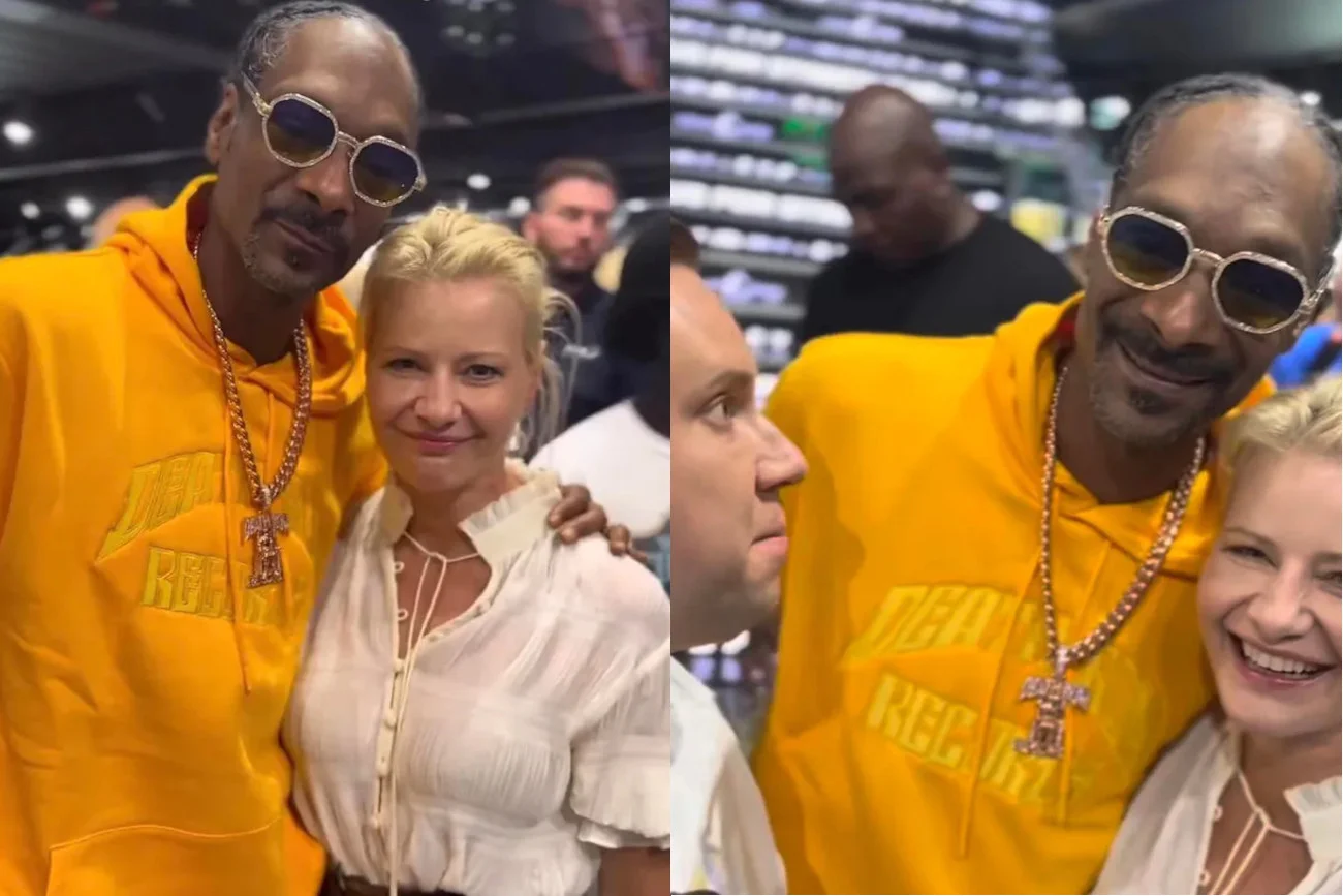 Snopp Dogg i Małgorzata Kożuchowska Snopp Dogg i Małgorzata Kożuchowska