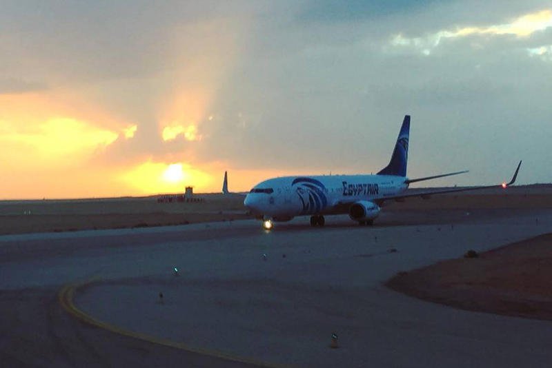 Maszyna wystartowała z Paryża o 23:09.