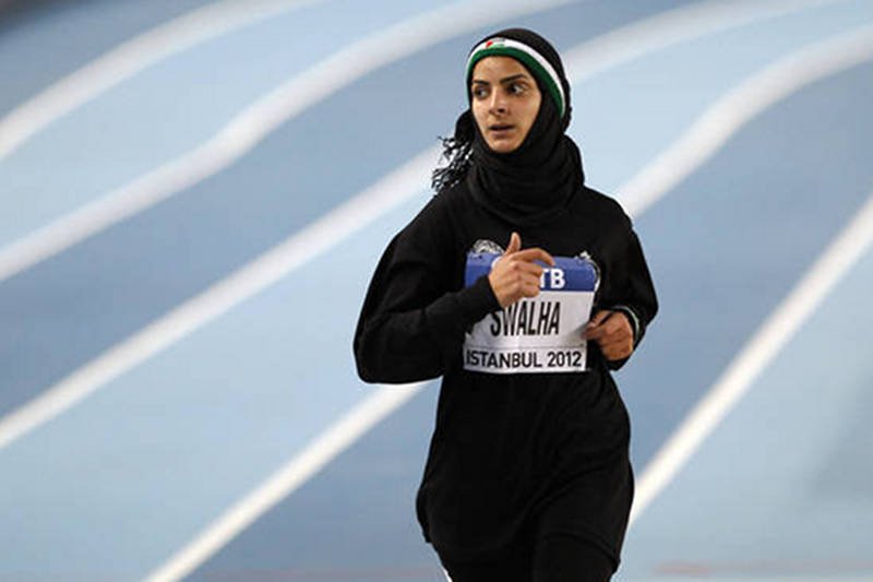 Palestyńska biegaczka Swalha Woroud stała się symbolem ostatnich mistrzostw. Jak będzie w przypadku reprezentacji Saudyjek?