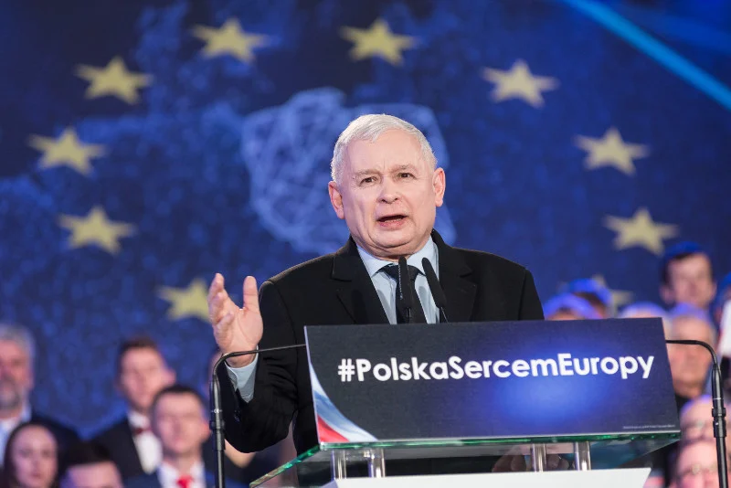 W czasie konwencji PiS w Wieluniu Jarosław Kaczyński straszył zalewem muzułmańskich imigrantów.