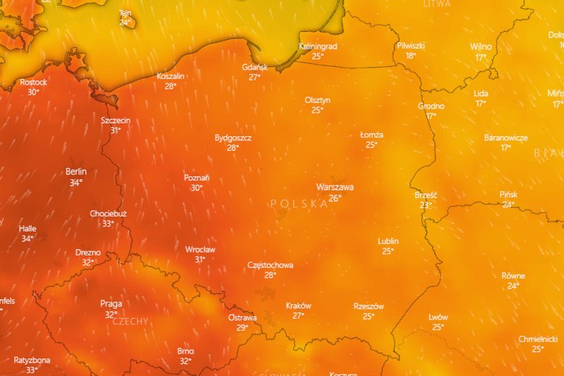 IMGW ostrzega przed groźnymi upałami. Termometry mogą pokazać ponad 30 st. C