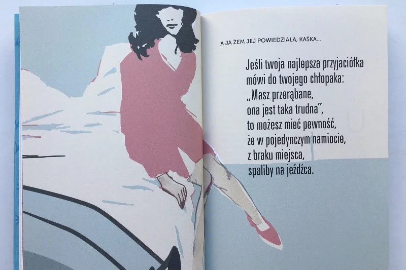 Każdy rozdział poprzedzony jest krótkim wstępem zaczerpniętym z cyklu wideo "A ja żem jej powiedziała"