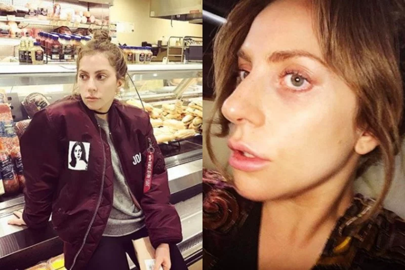 Lady Gaga w ciemnych włosach i z lekkim makijażem wygląda pięknie. Przypomina młodszą wersję siebie, kiedy znana była jeszcze jako Stefani Germanotta