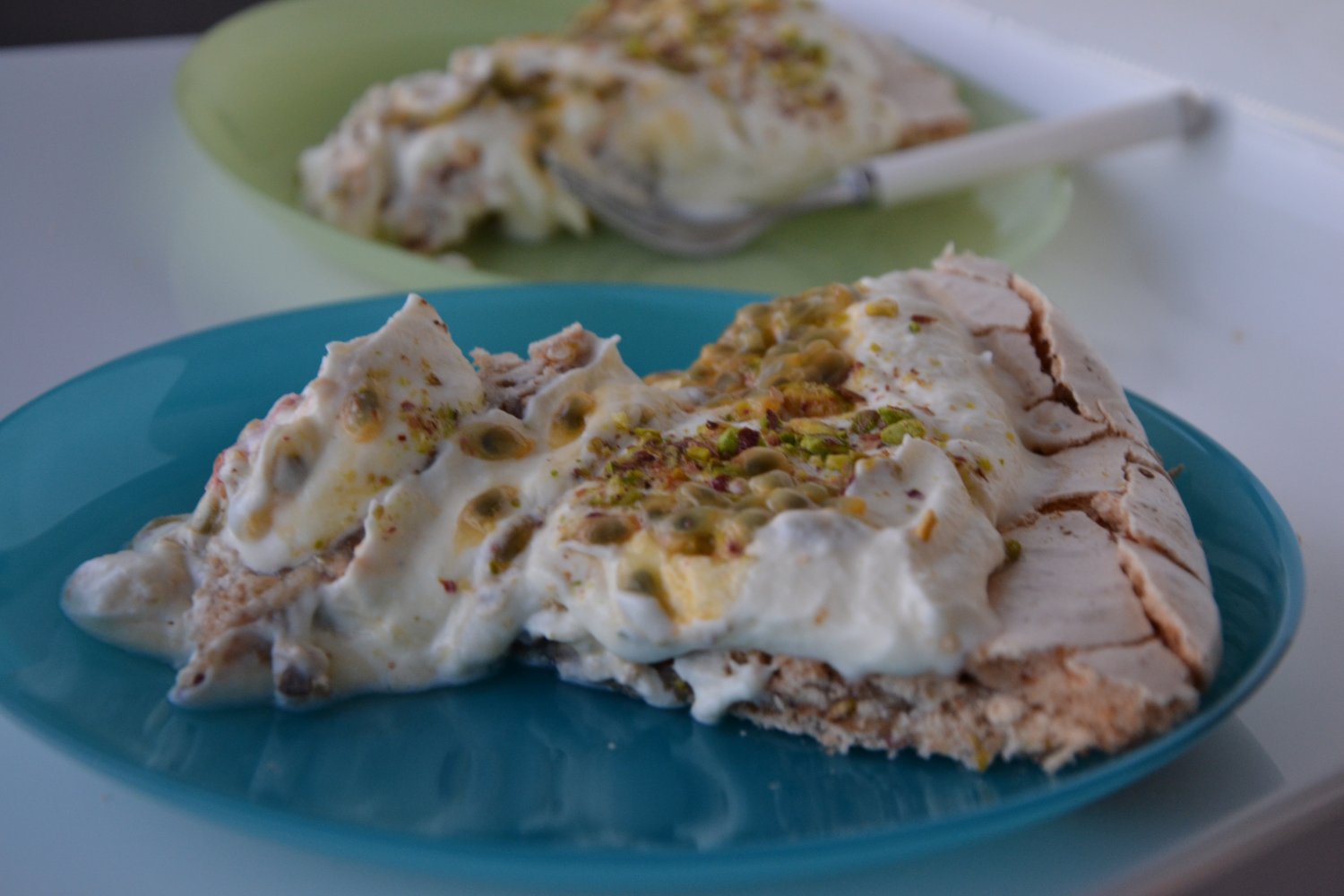 Pistacjowa pavlova