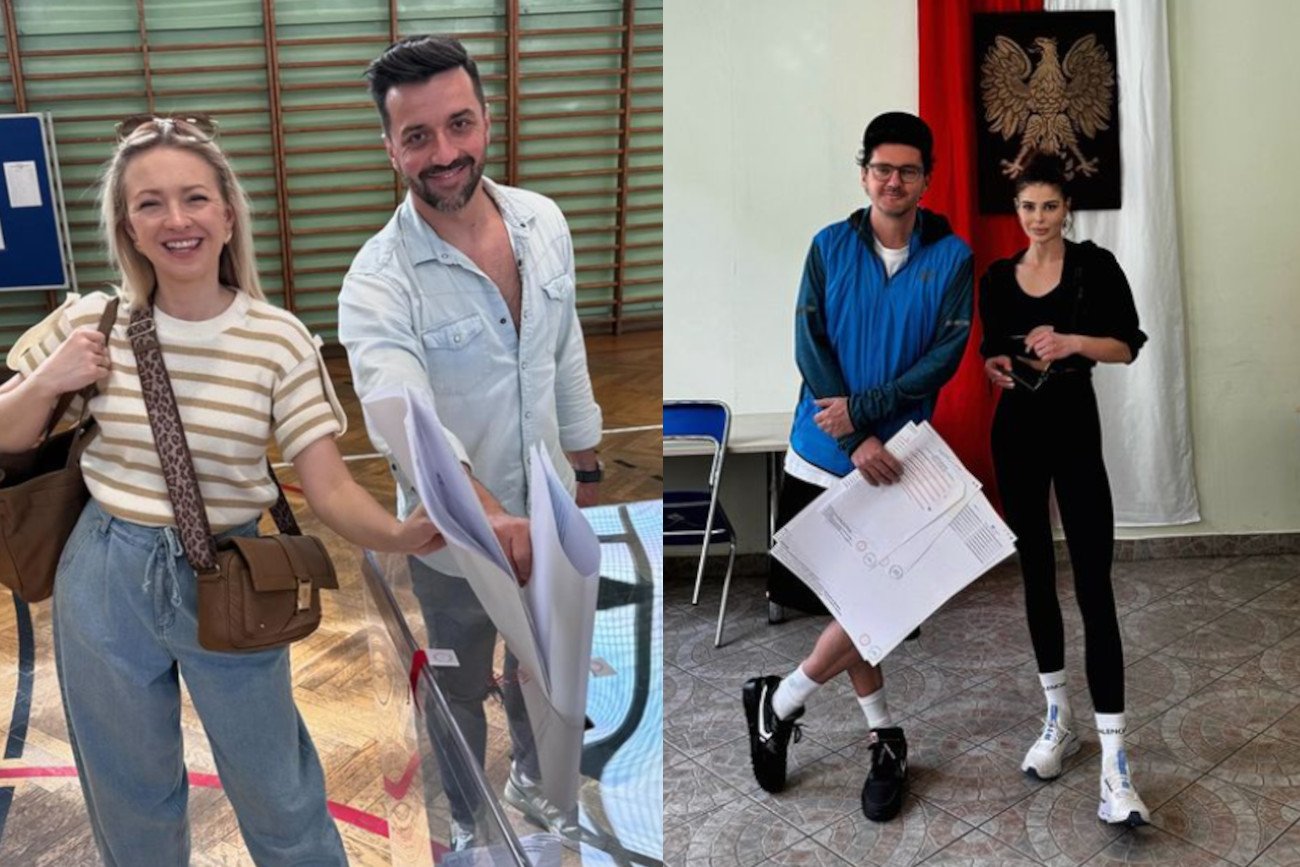 Gwiazdy poszły zagłosować.