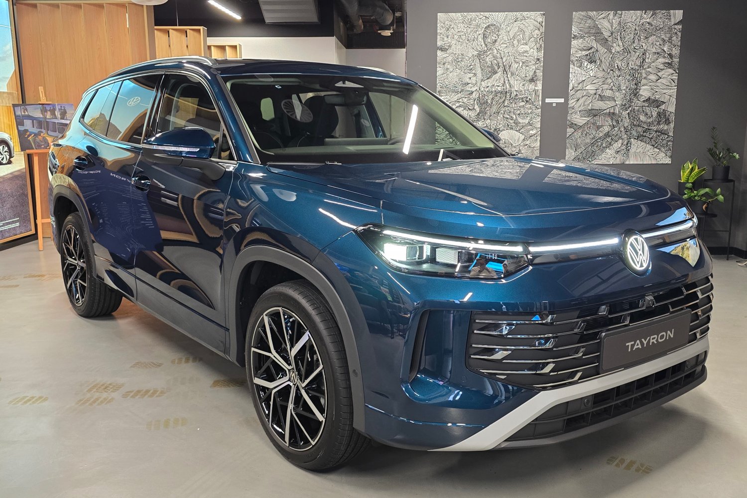 Pierwsza prezentacja modelu Volkswagen Tayron. Volkswagen Tayron po raz pierwszy zaprezentowany w Polsce.