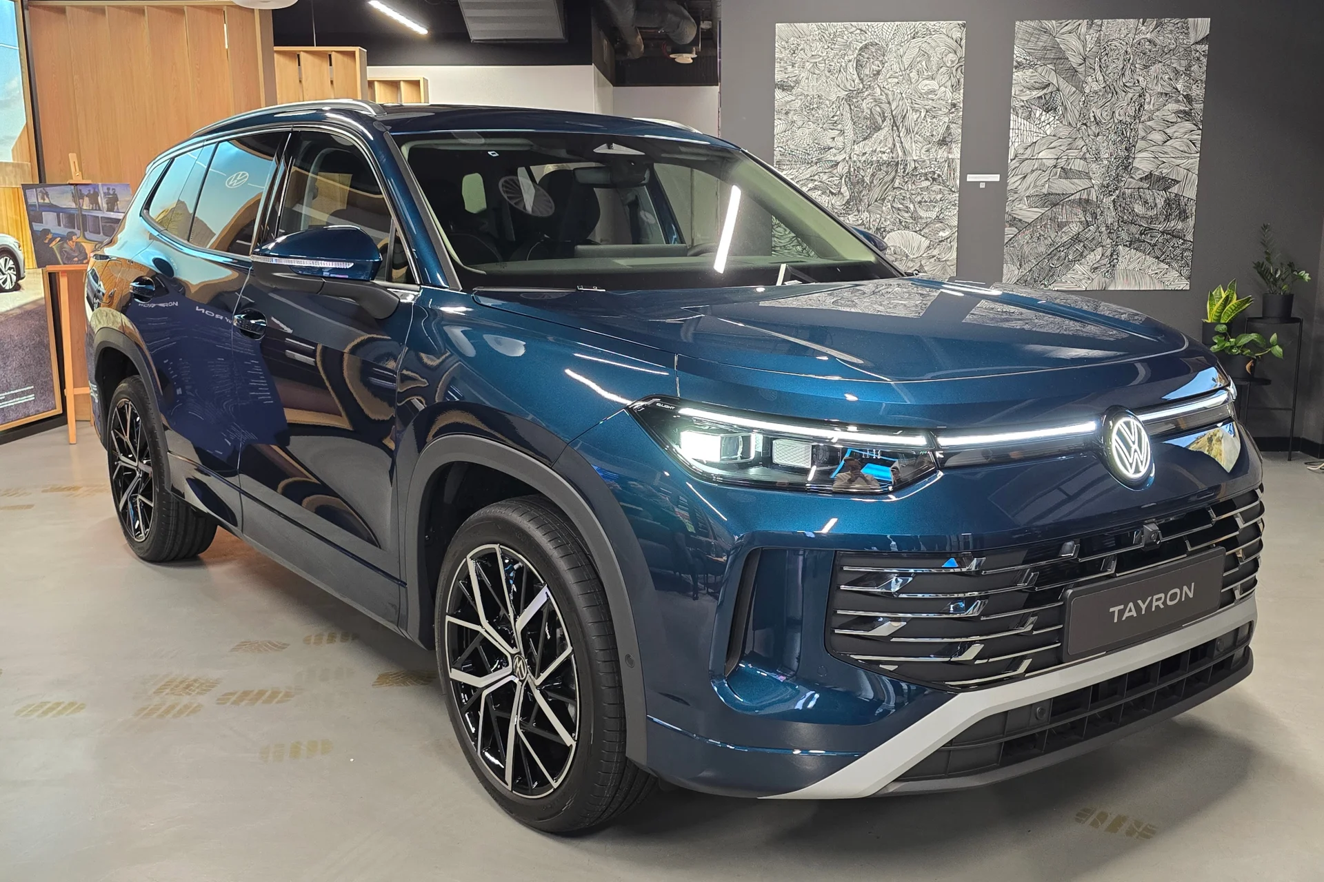 Volkswagen Tayron po raz pierwszy zaprezentowany w Polsce.