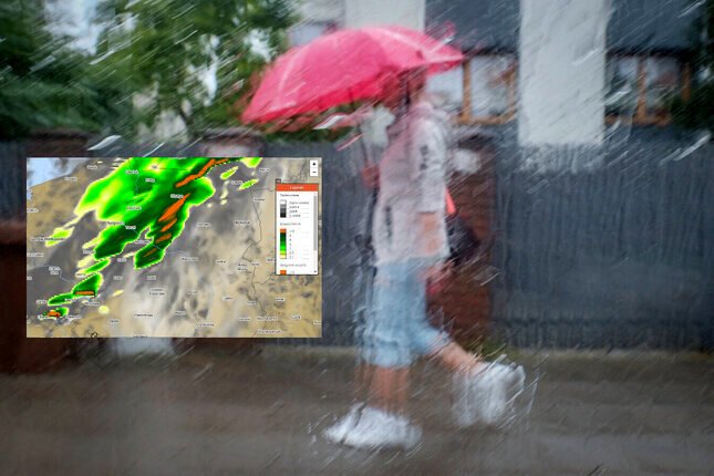 Według prognoz meteorologów najbliższa sobota zapowiada się deszczowo i burzowo. Na dodatek może wystąpić grad.