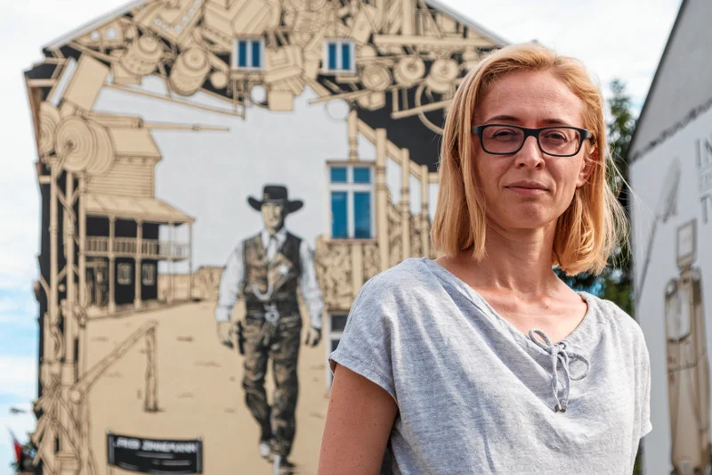 Grażyna Bochenek, dziennikarka, której prezes Polskiego Radia Rzeszów zarzucił znieważenie Prezydenta RP w audycji radiowej.