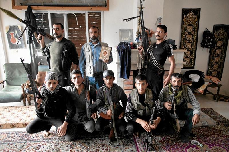 Żołnierze Syryjskiej Wolnej Armii – z jej dowództwem mieli się kontaktować przedstawiciele polskich władz w sprawie losu Marcina Sudera.