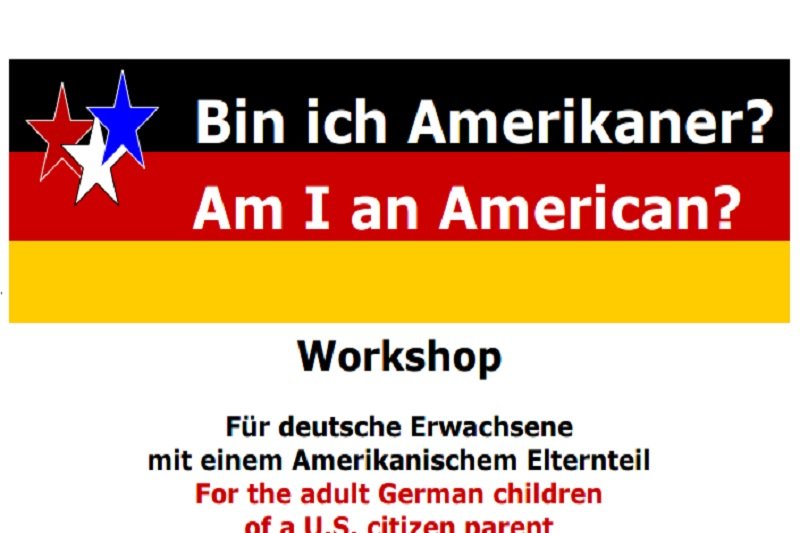 Materiał dot. spotkania w amerykańskiej ambasadzie dla Niemców podejrzewających posiadanie amerykańskiej krwi.