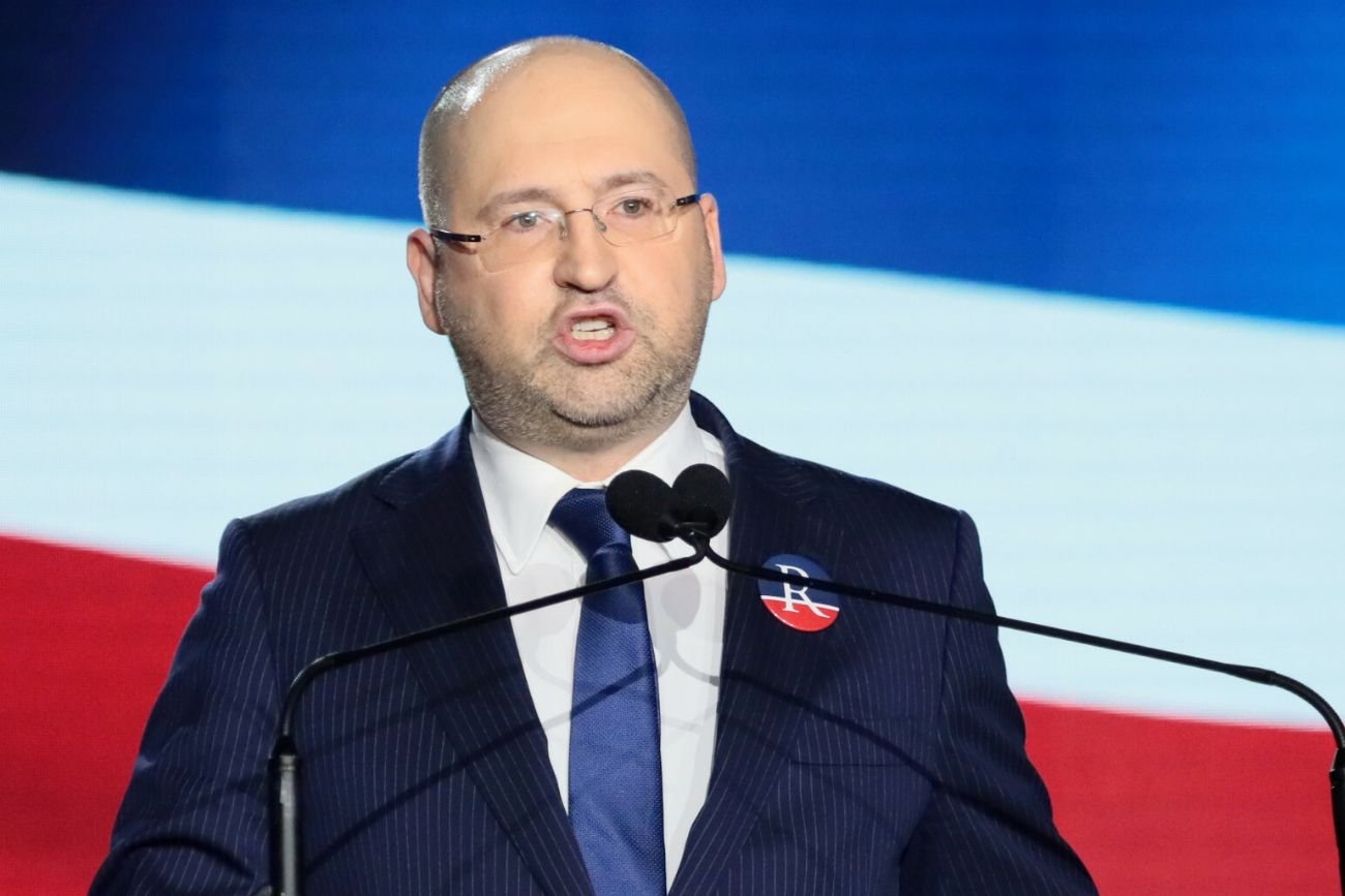 Adam Bielan komentuje wezwanie Donalda Tuska do manifestacji.