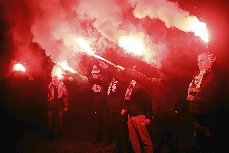 Po raz dwunasty kibice pielgrzymowali na Jasną Górę.
