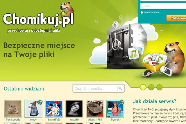 Interia sprawuje efektywną kontrolę nad Chomikuj.pl