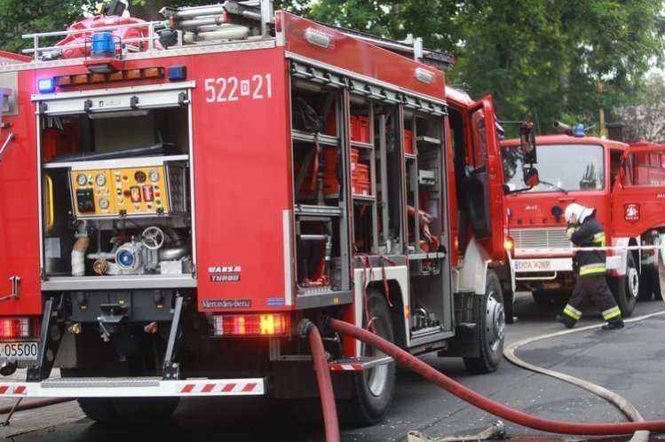 Bielsko-Biała: w szpitalu łóżko zapaliło się pod pacjentką.