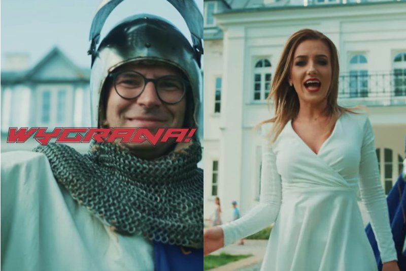 W swoim spocie poseł PiS walczy z opozycją jak w grze komputerowej.