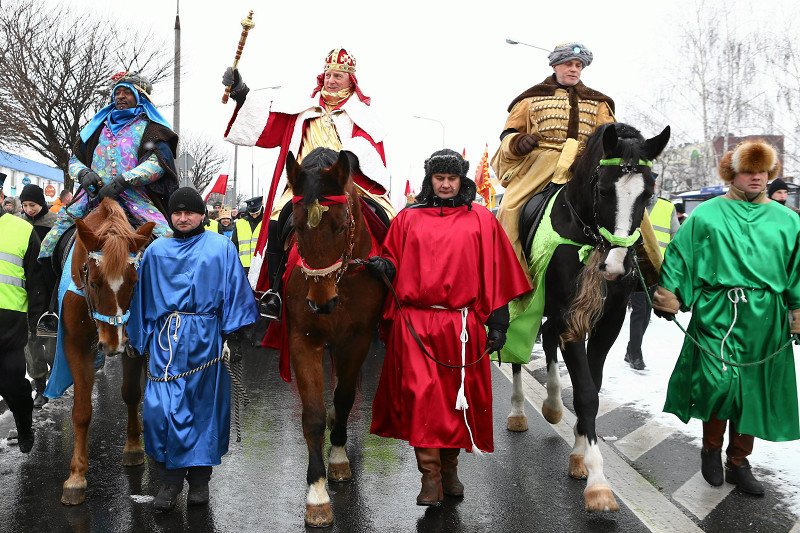 Kacper, Melchior i Baltazar  - wersja współczesna