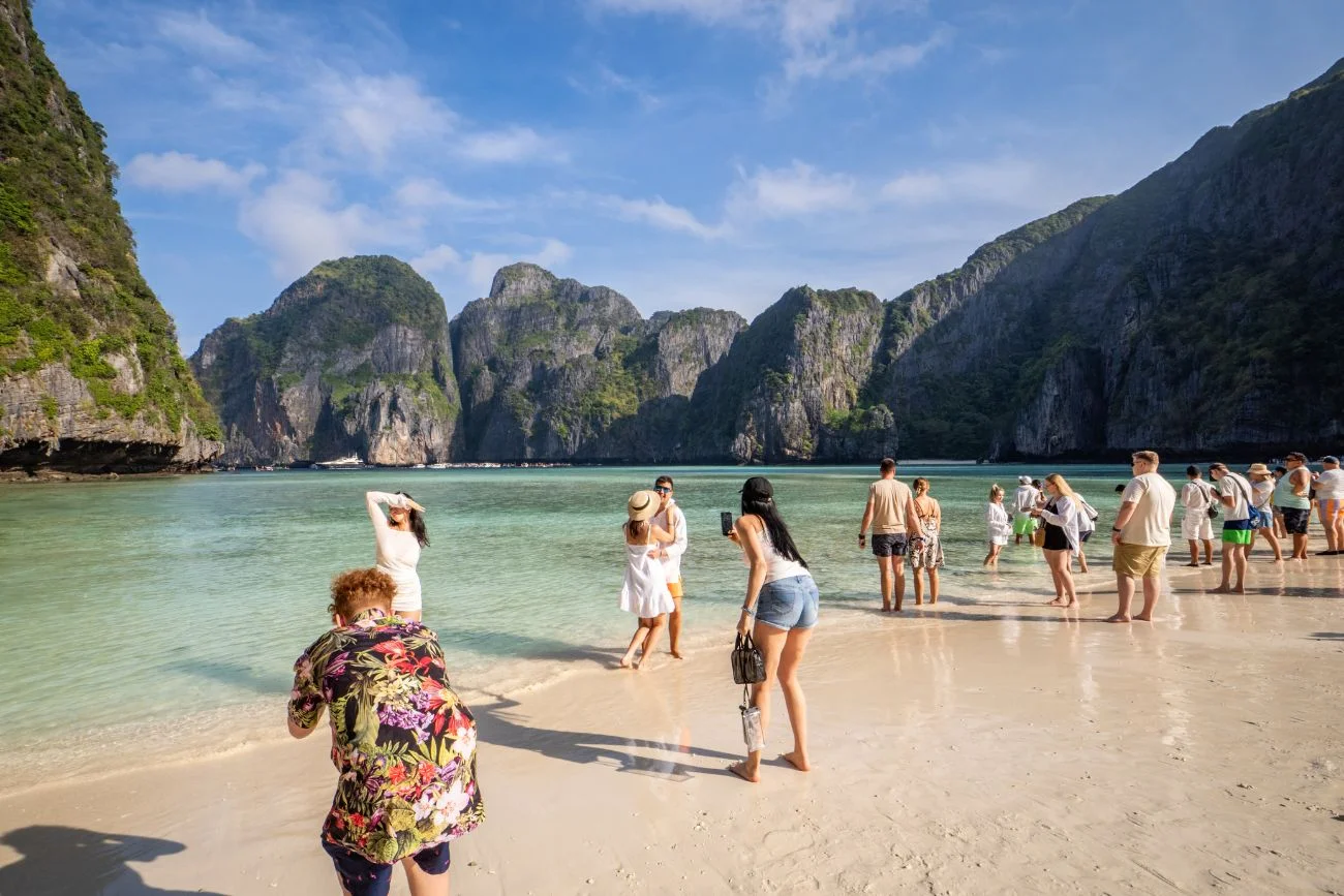 Maya Bay w Tajlandii