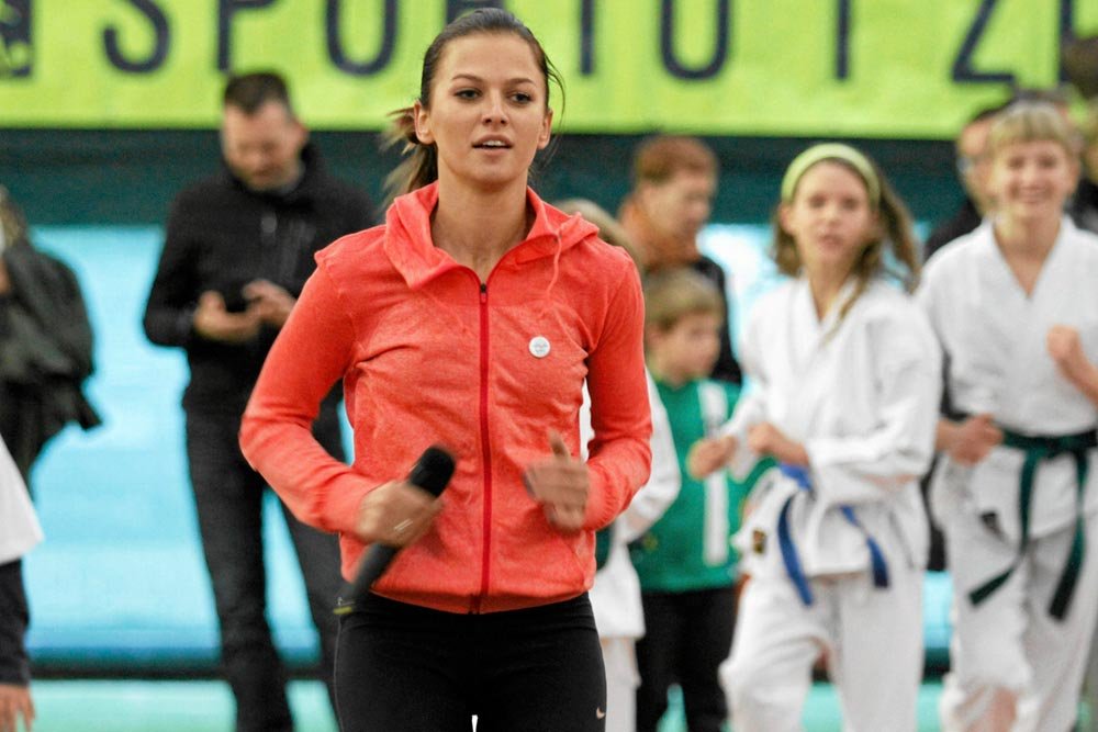 Anna Lewandowska prowadzi już swojego bloga.