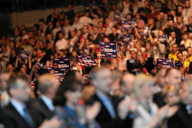 Konwencja Platformy Obywatelskiej w Ergo Arenie w 2011 roku