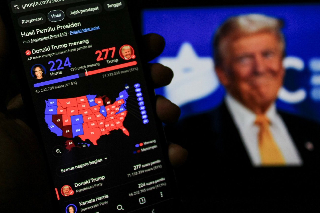 Amerykanie pytają Google o... emigrację do Kanady i Albanii. Wszystko przez wygraną Donalda Trumpa.