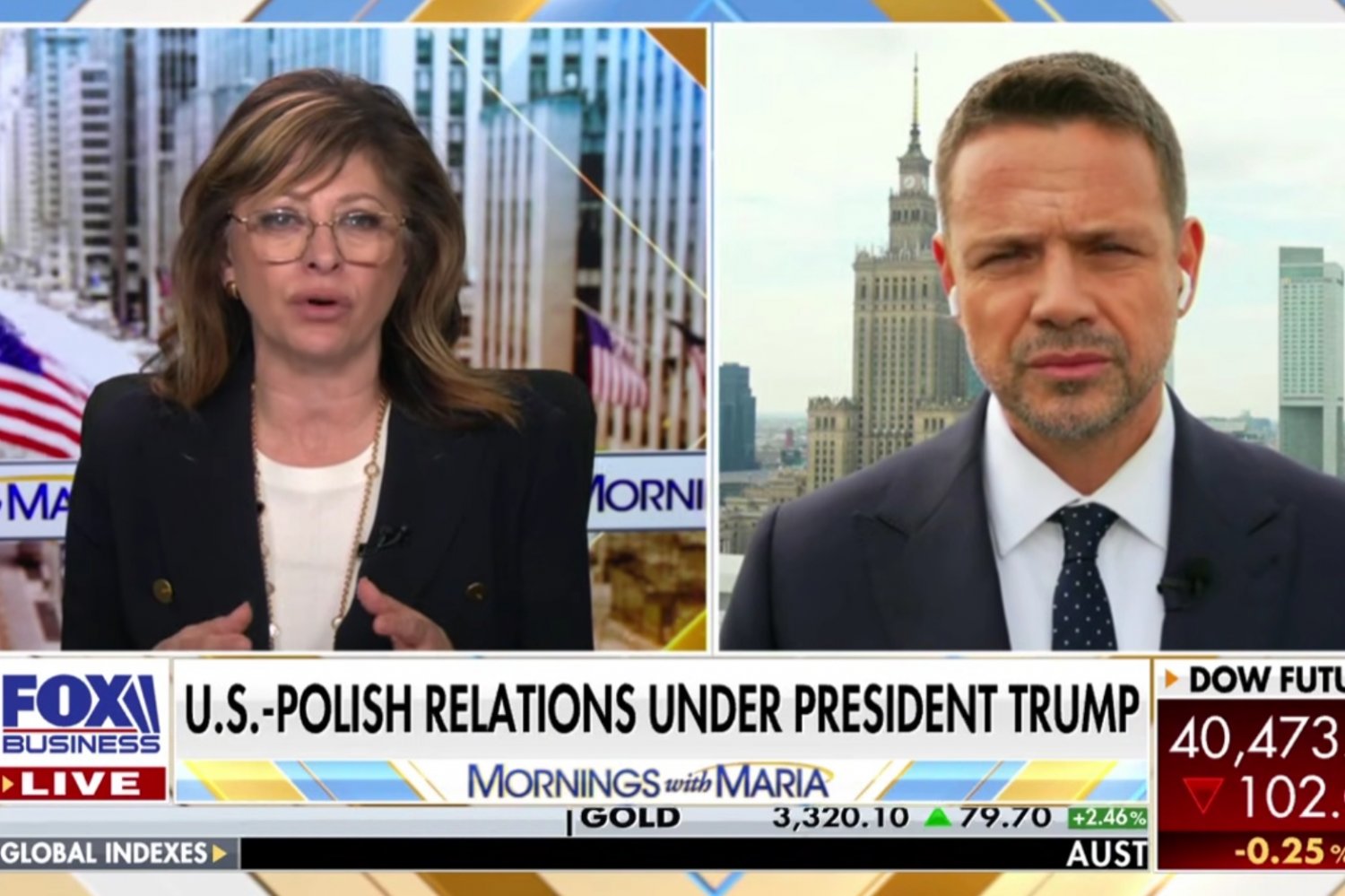 Trzaskowski pojawił się w telewizji sprzyjającej Trumpowi. Taki miał przekaz dla Amerykanów