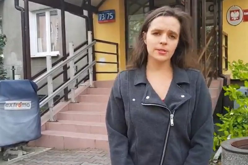 Klaudia Jachira zgłosiła na policję, że dostaje groźby w internecie.