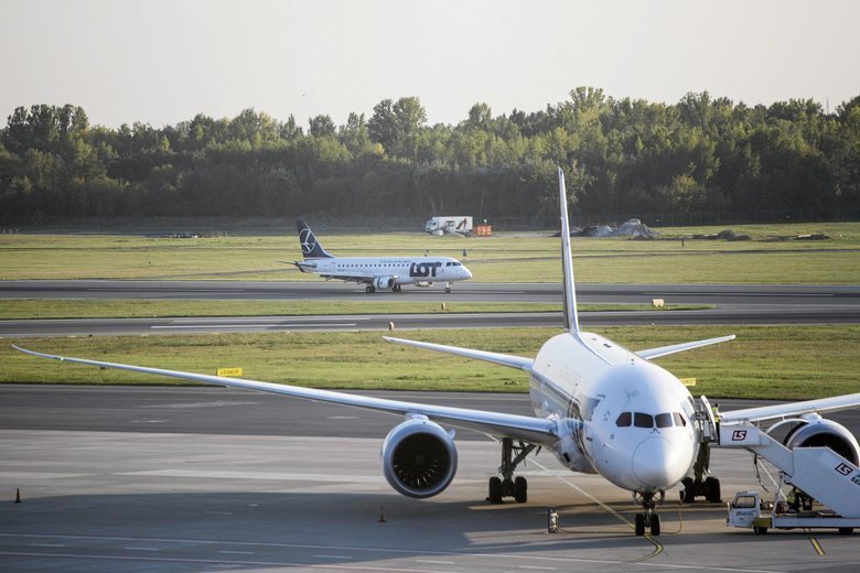 Centralny Port Komunikacyjny w Baranowie tym razem wzbudził kontrowersje za sprawą swojego logo.