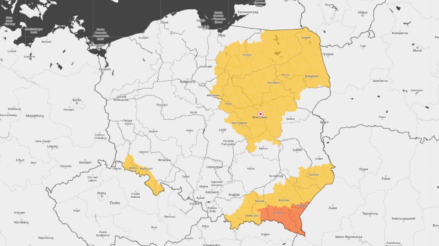 Zima 2026 dokazuje. IMGW ostrzega przed śnieżycami Prognoza pogody IMGW. Alerty dla sporej części kraju