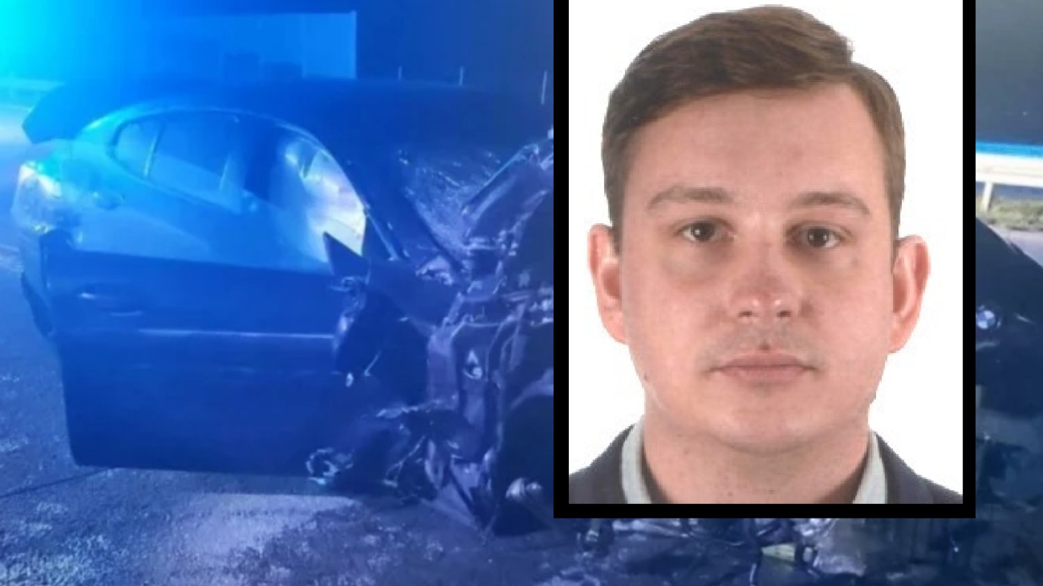 Sebastian Majtczak jest poszukiwany w związku z postawieniem mu zarzutu spowodowania wypadku drogowego