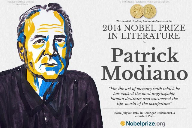 Laureatem tegorocznej Nagrody Nobla w dziedzinie literatury został Patrick Modiano